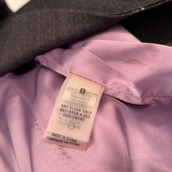 NWOT Eli’s Tahari charcoal blazer - Picture 7 of 8